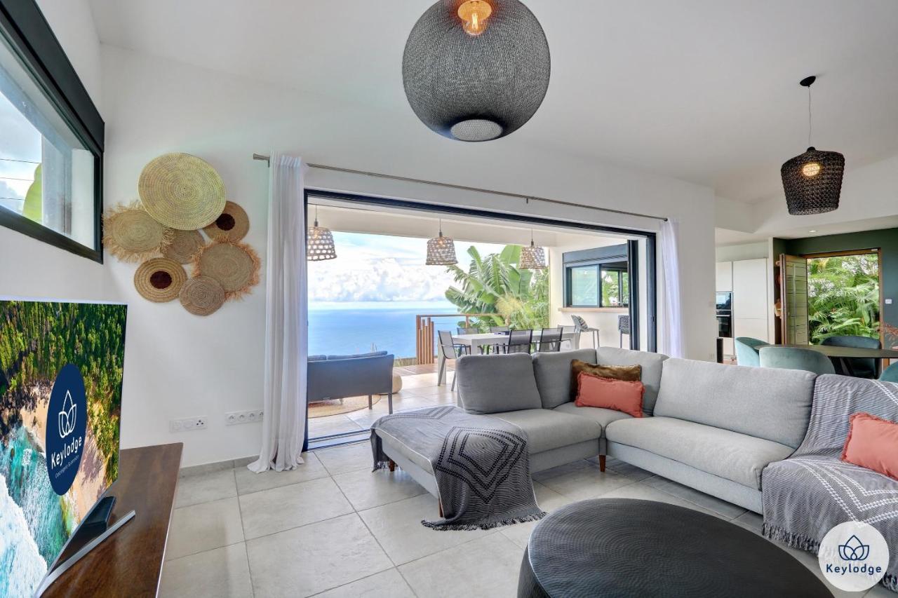 Villa Paloma 4 Etoiles Avec Piscine Et Vue Exceptionnelle Sur L'Ocean A סן-לו מראה חיצוני תמונה
