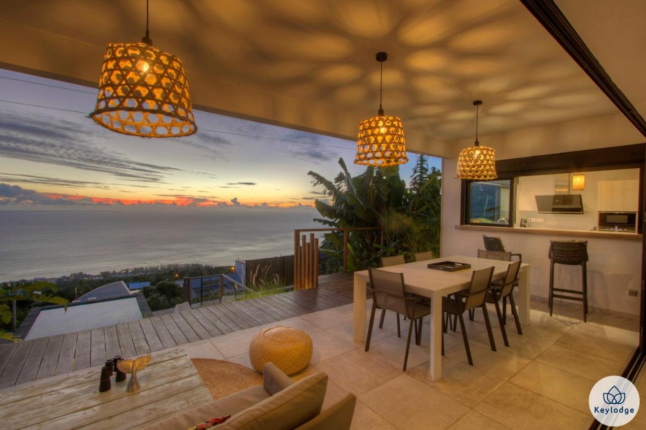 Villa Paloma 4 Etoiles Avec Piscine Et Vue Exceptionnelle Sur L'Ocean A סן-לו מראה חיצוני תמונה